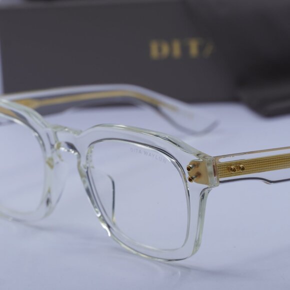 Dita WAYLUN-DTX-722-A-02 Square Eyeglasses - Crystal 48mm - Picture 4 of 12